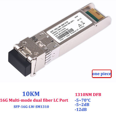16G Multimode Fiber Single Mode Transceiver LC Port Module 850NM SFP-SM1310